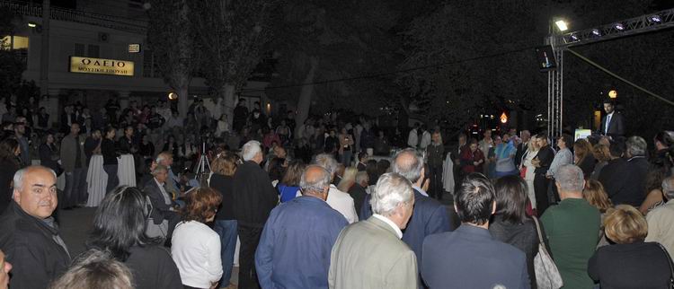 H προεκλογική ομιλία του Δημοσθένη Δόγκα στη Βάρη